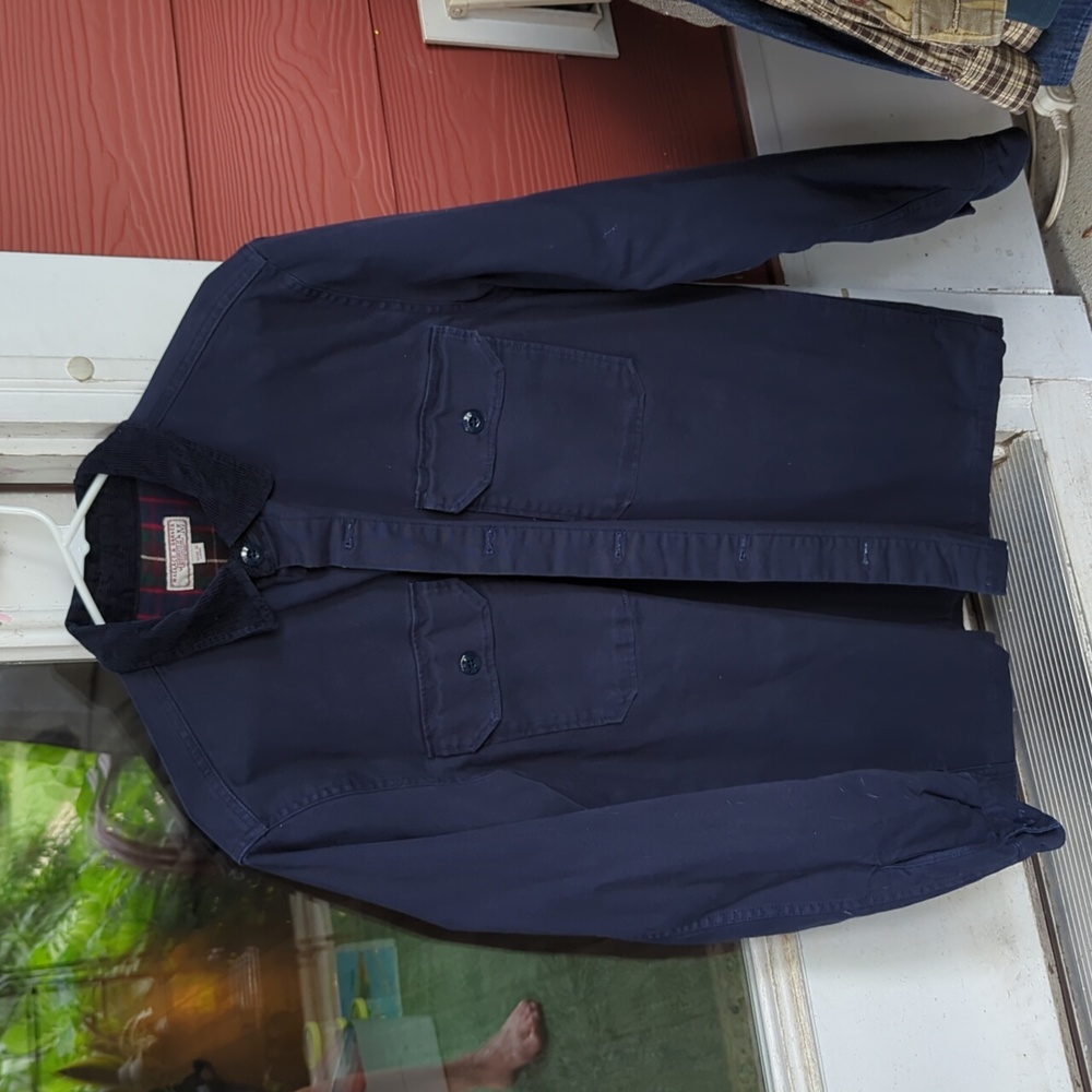 Wallace & Barnes lined shirt jacket